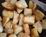 A picture of step 3 of Caramelized Sweet potatoes.