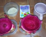 Foto langkah ke 1 dari resep Jelly Anggur Cup Naga Simple.