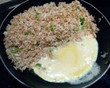 A picture of step 7 of Egg Fried Rice.