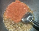 A picture of step 4 of Dal Makhani.
