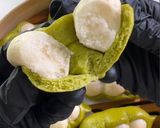 A picture of step 13 of Pea-Shaped Steamed Buns(豆荚馒头）.