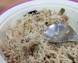 A picture of step 11 of Steamed coconut rice Noodles with vegetables kurma.