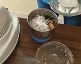 A picture of step 2 of Coconut Chutney.