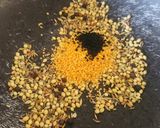 A picture of step 2 of Red Carrot Green Chilli Pickle - 10 minutes Instant Pickle.