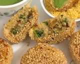 A picture of step 15 of Peanut Stuffed Sweet Potato Chops.