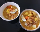 Foto langkah ke 5 dari resep Kari Bihun Medan.