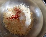 A picture of step 2 of Aloo Chop.