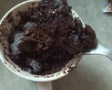 A picture of step 5 of Chocolate mug cake.