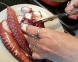 Foto del paso 2 de la receta: Ensalada tibia de alubias con pulpo (Apto para diabéticos)