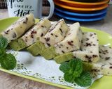 Foto langkah ke 9 dari resep 407. Brownis Kukus Putih Telur Lapis Matcha #PR_BrowniesDCC.