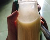 Hình bước làm 5 của món Sữa đậu gà hạnh nhân đậu xanh