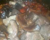 A picture of step 3 of Egusi soup.