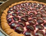 Foto del paso 30 de la receta Tarta de queso ricotta y cerezas