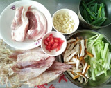 客家小炒【澎湖野生水產】【豆豆愛的料理】的食譜步驟1照片