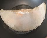 A picture of step 4 of Brick Tuna and Smoked Salmon Wrap.