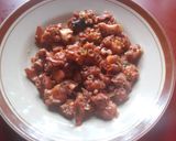 Foto langkah ke 6 dari resep Tumis gurita pedas.