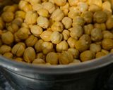 A picture of step 1 of Roasted Gram - Sattu Laddu.