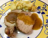 Foto del paso 8 de la receta: Lomo glaseado con salsa de naranja