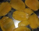 A picture of step 2 of Mango cheese roll.