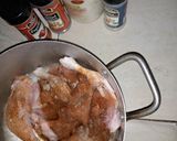 A picture of step 3 of Marinated Fried Chicken.