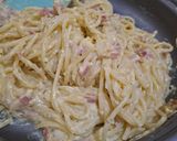 Foto langkah ke 5 dari resep Spaghetti Carbonara.