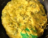 A picture of step 1 of Moringa Khandvi Bites.