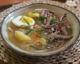 Foto del paso 5 de la receta: Ramen con repollo y ternera