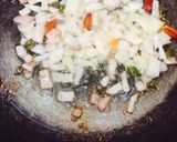A picture of step 2 of Tomato mint rice.