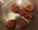 滷肉丸子的食譜步驟1照片