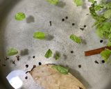 A picture of step 5 of Green Chicken Biryani.