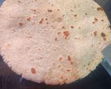 A picture of step 3 of Sattu Roti.