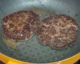 รูปขั้นตอนการทำที่ 2 ของ Low Carb Burger