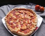 Foto langkah ke 4 dari resep Pizza sosis ekonomis.