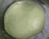 Foto langkah ke 3 dari resep Pandan Biji Wijen Hitam Sourdough Bread.