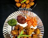 A picture of step 4 of Green Moong dal Pakoda - Mumbai Street Food.