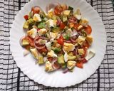 A picture of step 3 of Avocado egg salad.
