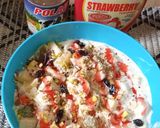 A picture of step 4 of Cream fruit chaat.