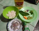 Foto langkah ke 1 dari resep MPASI UDANG WORTEL BUNCIS SANTAN (Karbo+Prohe+Lemak+Sayur).