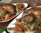 صورة لخطوة 5 من وصفة دجاج محشي