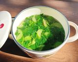 Hình bước làm 2 của món Canh rau tập tàng giải nhiệt mùa hè