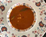 A picture of step 4 of Prawn curry.
