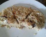 A picture of step 5 of Noodles pizza.