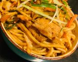 A picture of step 14 of Chicken Chowmein.