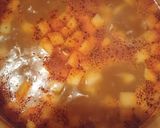 Karalábéleves recept fázis 3 fotója