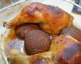 รูปขั้นตอนการทำที่ 2 ของ Roast chicken with mushrooms