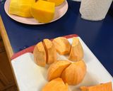 A picture of step 2 of Pumpkin and Sweet Potato Soup.