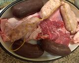 Foto del paso 1 de la receta: Asado a la parrilla, chorizo y morcilla