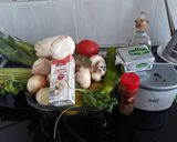 Foto del paso 1 de la receta: Crema fría de puerro y manzana (Vichyssoise)