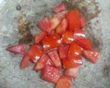 A picture of step 3 of Bhindi do pyaza.