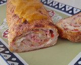 Foto del paso 6 de la receta: Enrollado de carne con jamón y queso